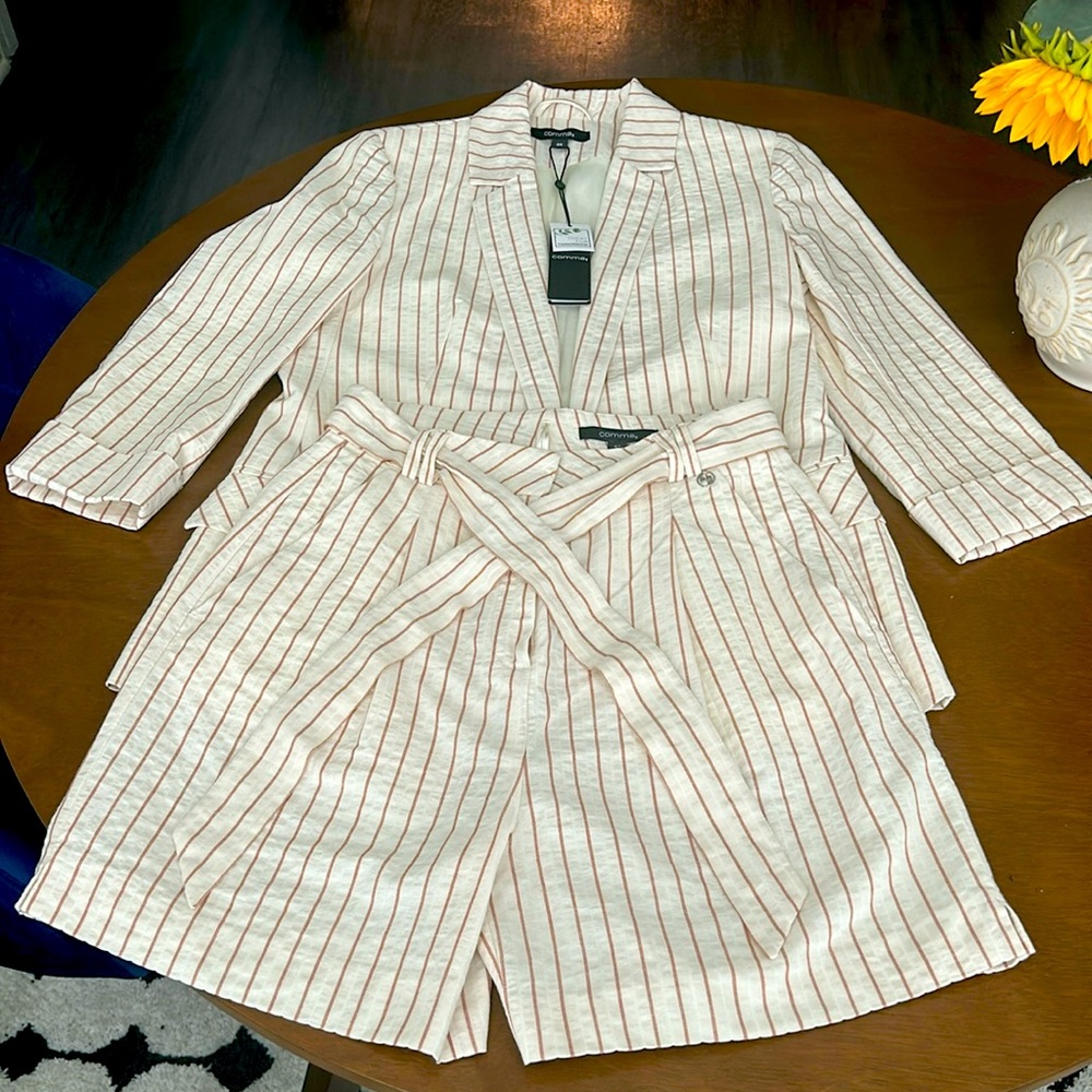 COMMA; European Short Suit Set